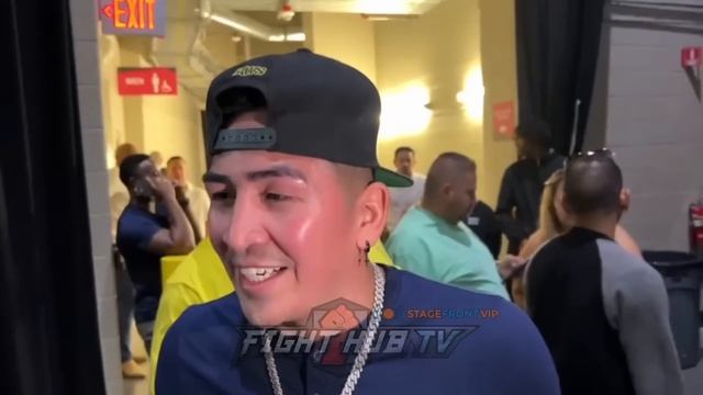 Leo Santa Cruz immediate reaction to Terence Crawford DOMINATING Errol Spence Jr! смотреть онлайн
