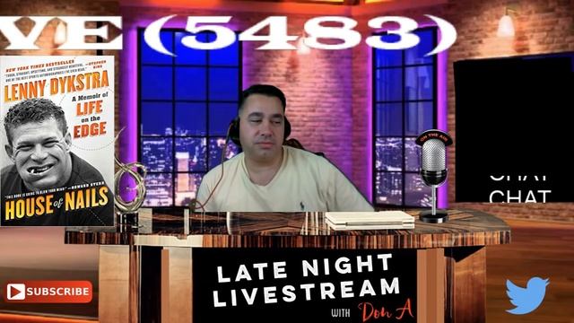 🛑 Late Night Livestream Ep 17. Special Guest Lenny Dykstra смотреть онлайн