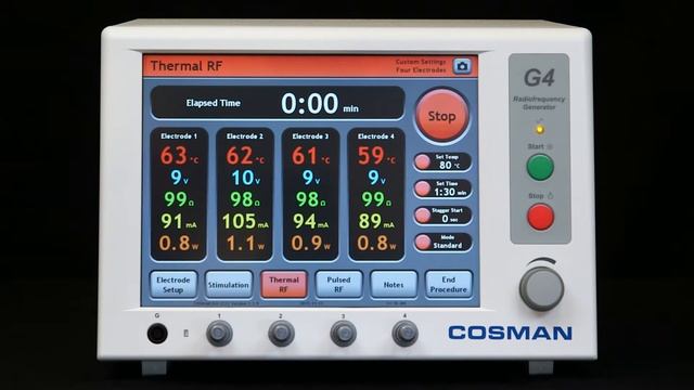 G4 Radiofrequency Generator - One Touch Interface смотреть онлайн