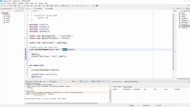 Embedded C Programming Style 04 Константны смотреть онлайн