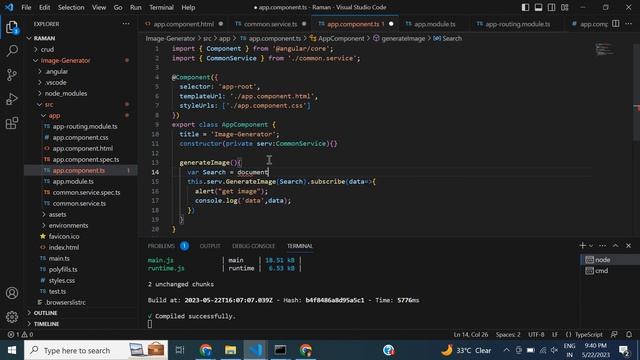 Developing an AI Image Generator Using angular 16 : Angular 16 for Beginners смотреть онлайн