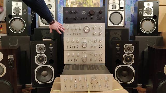 Обзор усилителей Sansui AU-D607 и Trio KA-7100D смотреть онлайн