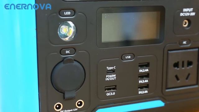 Enernova Smart PEP-S500 Portable Power Station смотреть онлайн