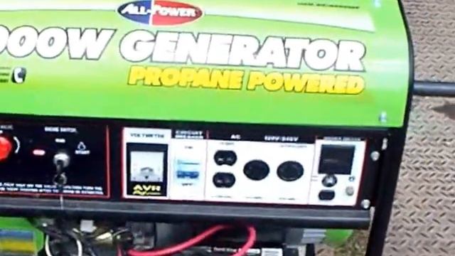 All Power 13 H.P. 6000 Watt Generator For Sale on eBay смотреть онлайн