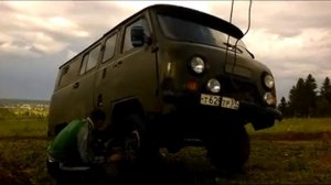 Меняем колесо на уаз