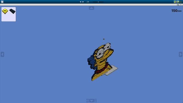 How To Build Marge Simpson - Lego LDD смотреть онлайн