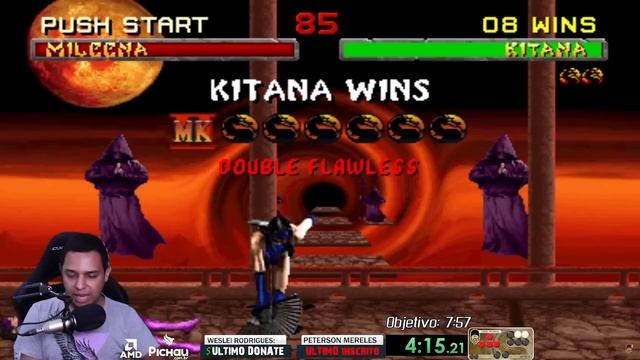 FINALMENTE Consegui Zerar MORTAL KOMBAT 2 sem levar NENHUM HIT смотреть онлайн