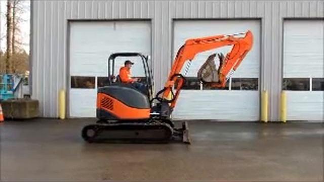 Sold! 2006 Hitachi ZX50UNA-2 Mini Excavator Hydraulic Thumb Dozer bidadoo.com смотреть онлайн