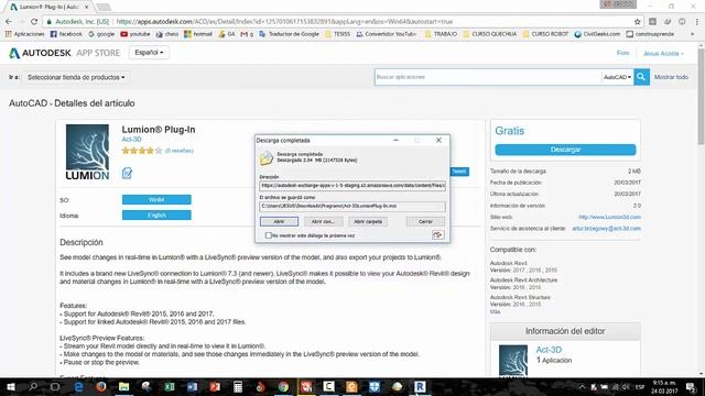 02 Formas de Exportar de Revit 2017 a Lumion 6.0 смотреть онлайн