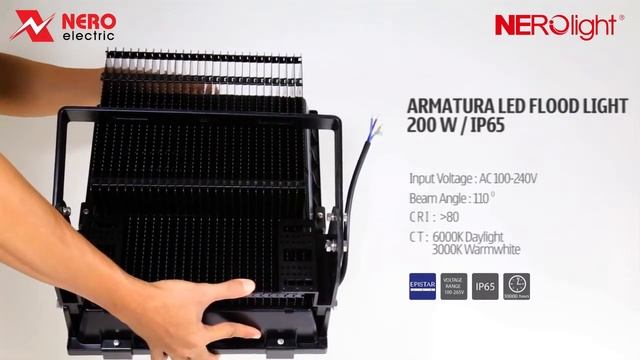 NEROLIGHT ARMATURA LED FLOOD LIGHT - 200W смотреть онлайн