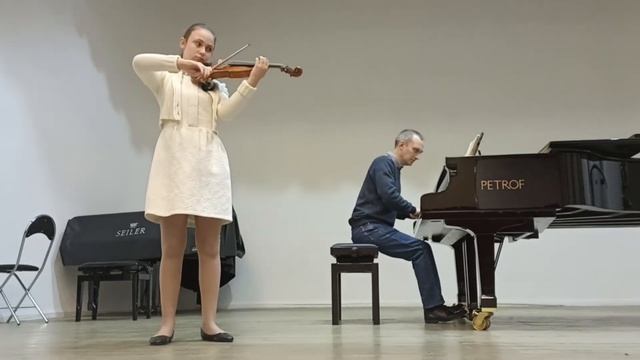 Сицилиано Перголези - скрипка Екатерина Синицына смотреть онлайн