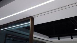 Раздвижная система FDS-19 - 1 подвижная дверь + неподвижная дверь