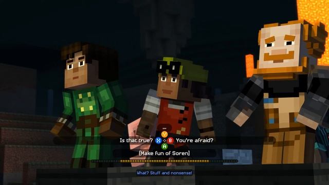 Minecraft Story Mode Episode 4 смотреть онлайн