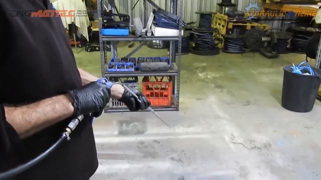 How to instal a Dual Pilot Check (Load Hold) Valve to Hydraulic Ram смотреть онлайн