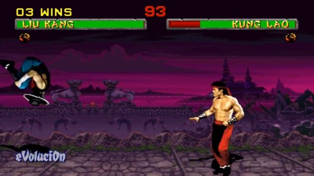 Mortal Kombat II (Arcade) Liu Kang run-through (1 of 2) смотреть онлайн