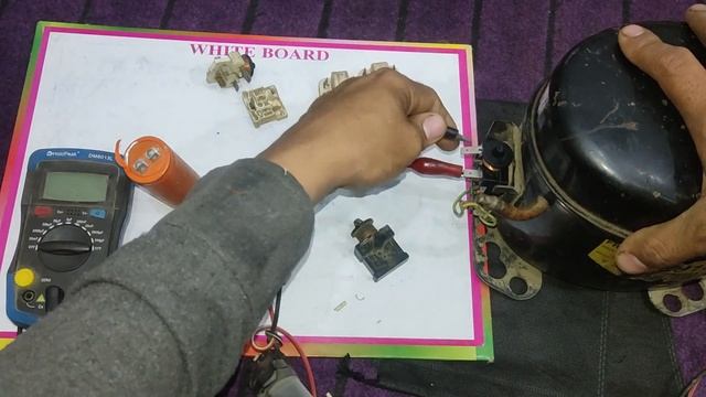 Danfoss Secop Capacitor Start Relay || Compressor Start Relay Wiring Diagram (Urdu/Hindi) смотреть онлайн