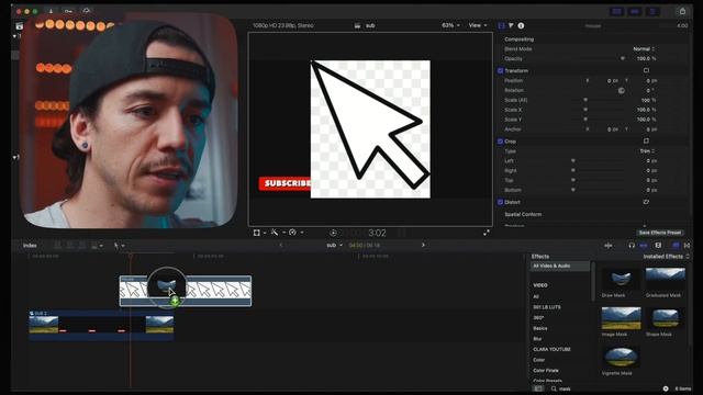 How to Make an Animated Subscribe Button in Final Cut Pro смотреть онлайн