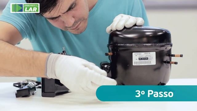 Como fazer a troca do inversor do compressor - Conhecimento no Lar смотреть онлайн