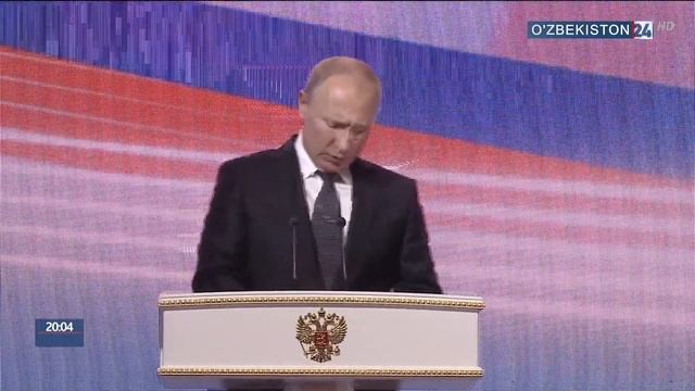 Визит Президентов в «Узэкспоцентр» смотреть онлайн