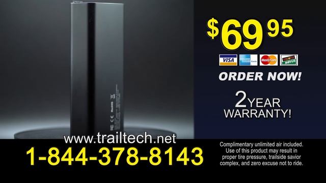 Trail Tech Portable Air Compressor- ACT NOW! смотреть онлайн