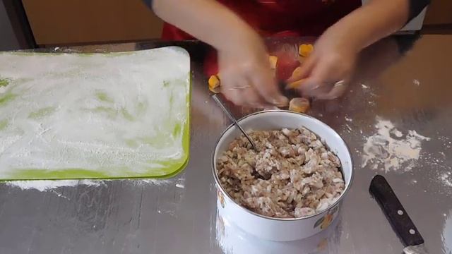 Пельмени "Праздничные", приготовление, кухня крошш смотреть онлайн