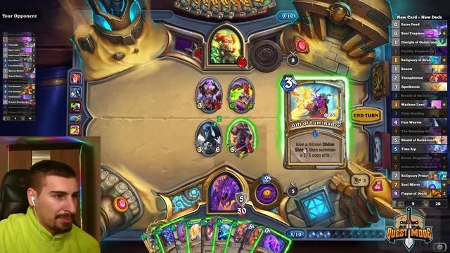 Control Priest Destroys Double Tickatus Warlock! Best Class EVER! Darkmoon Faire | Hearthstone смотреть онлайн