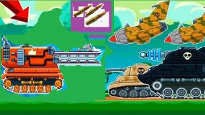 Танк МАМОНТ со Способностью СУПЕР-ПАТРОН против всех танков на карте ДЖУНГЛИ // Hills of Steel