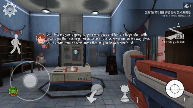 Ice Scream 8 | Gameplay Walkthrough Part 1 MUSEUM GENERATOR HD смотреть онлайн