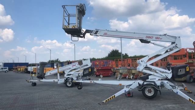 Podnośnik koszowy DINO 180 XT смотреть онлайн