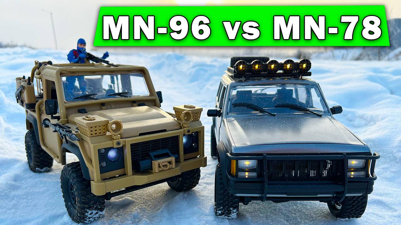 Сравнение MN-96 и MN-78. Зимний тест MN MODEL