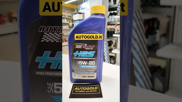 ROYAL PURPLE HPS 5W-20 olio motore stradale ad alte prestazioni per motori moderni смотреть онлайн