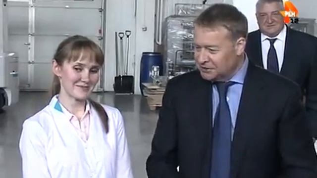 Леонид Маркелов на предприятии «Геникс» смотреть онлайн