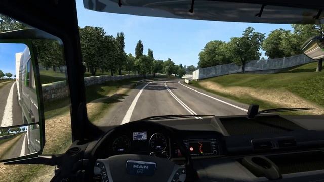 ETS 2 - MAN TGX XXL Transporting Gummy Bears from Rotterdam to Felixstowe смотреть онлайн