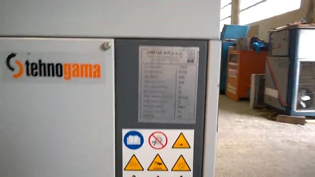 TEHNOGAMA d.o.o. Beograd - Polovan vijčani kompresor Bottarini KS 22 - Generalno remontovan смотреть онлайн