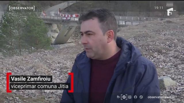 Podul Din România Reparat Cu Prăjini. CNAIR Spune Că 
