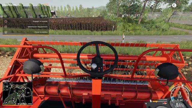 Farming Simulator 19 À TRAVERS LA FRANCE BY Dams Laconi la ferme céréalière смотреть онлайн