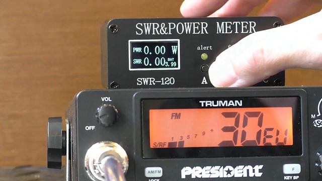 SWR-120 Digital SWR and Power Meter for CB and HAM radio REVIEW смотреть онлайн