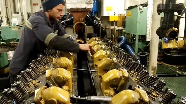 CATERPILLAR 3516 marine engine смотреть онлайн