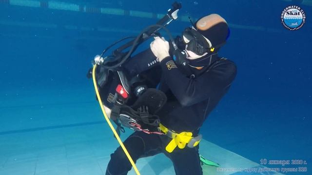 2020_01_10 - Экзамен по курсу дайвинга группы 328 смотреть онлайн