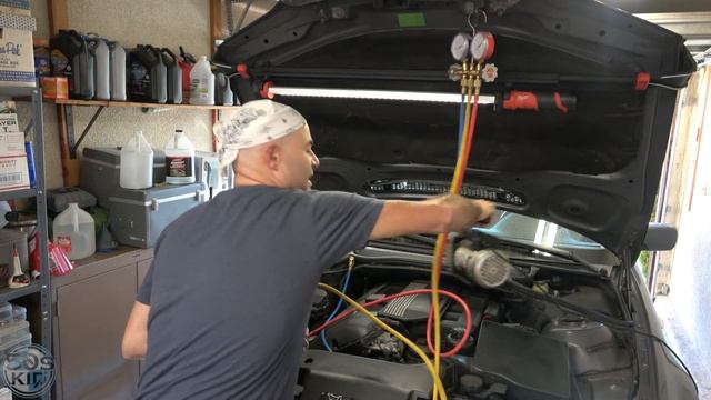 DIY How To Charge an A/C System - E46 BMW or any car! смотреть онлайн
