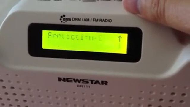 Newstar DR111 DRM Radio - REE 9780 KHz