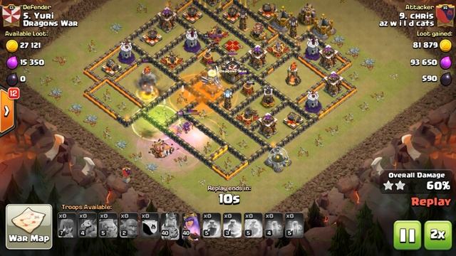 Town Hall 10 vs TH 11 | How to Attack HIGHER Bases | Clash of Clans War смотреть онлайн