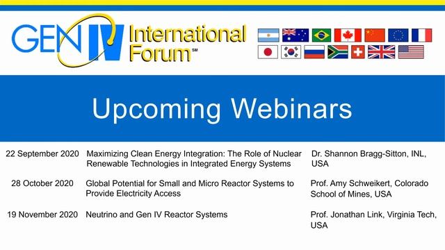 Webinar 44: Molten Salt Reactor Safety Evaluation–A US Perspective смотреть онлайн