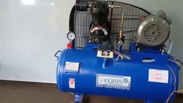 1 HP Air compressor with 110 litres tank capacity and 1 HP Single phase motor смотреть онлайн