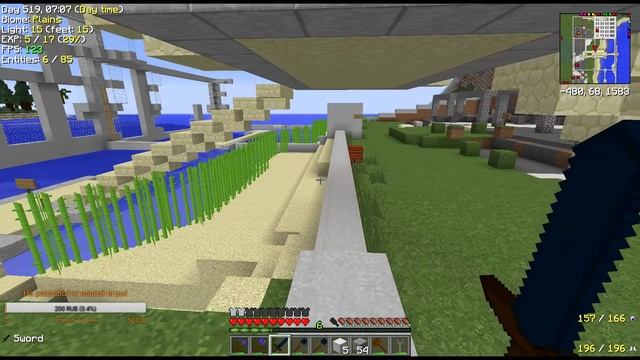 GregTech #38 - Величайшая Индустриальная Стройка в GregTech! Крыша над головой! :) Minecraft 1.7.10