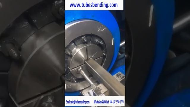 Square Tube Shrinking Machine Tube End Forming Machine смотреть онлайн