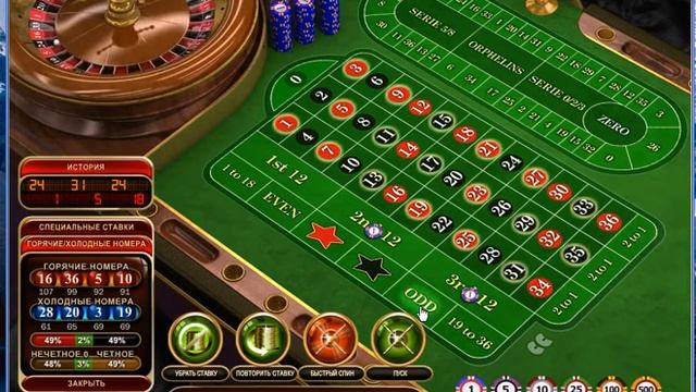 Стратегия рулетки (ROULETTE STRATEGY)