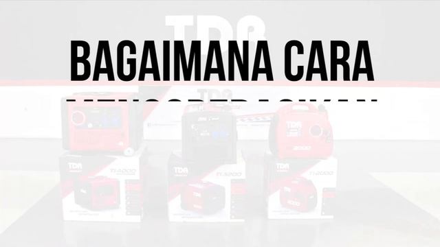 TDR Inverter Generator Set смотреть онлайн