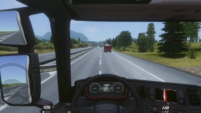 катаем рейсы в TruckersOfEurope3 смотреть онлайн