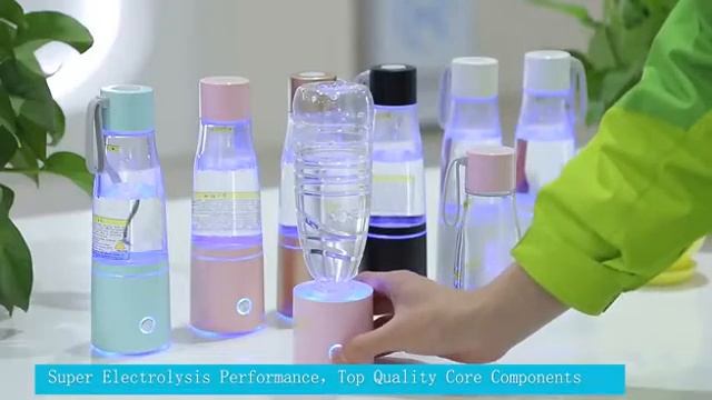 CA 306 hydrogen water bottle 5000ppb portable hydrogen generator смотреть онлайн